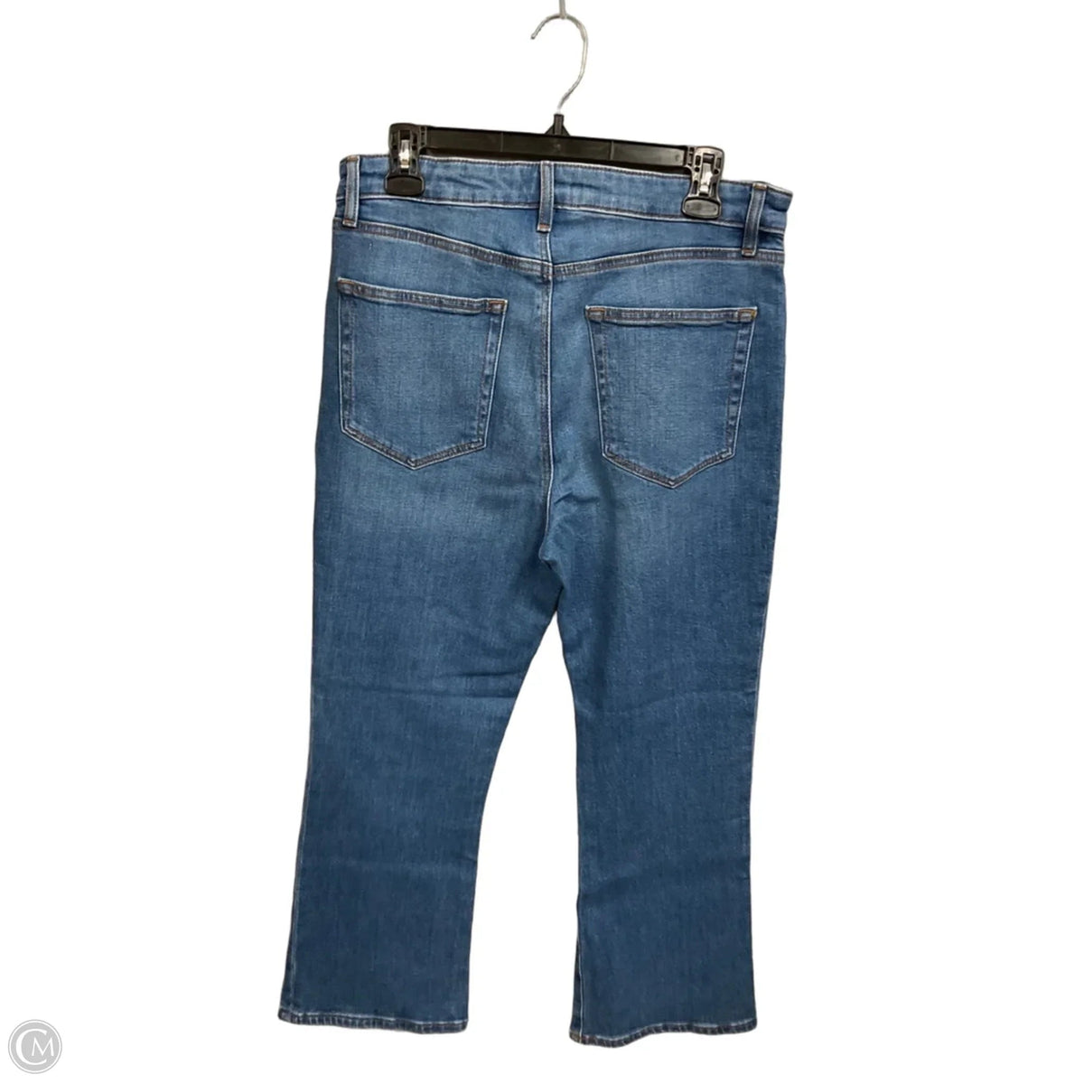 Jeans Cropped By Cmc In Blue Denim, Size: 8