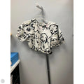 Top Short Sleeve By A New Day In Floral Print, Size: Xs