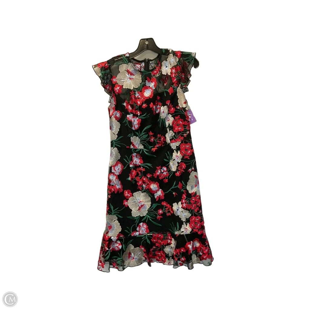 Dress Party Midi By Donna Morgan In Floral Print, Size: 4