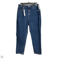 Jeans Straight By Asos In Blue Denim, Size: 6