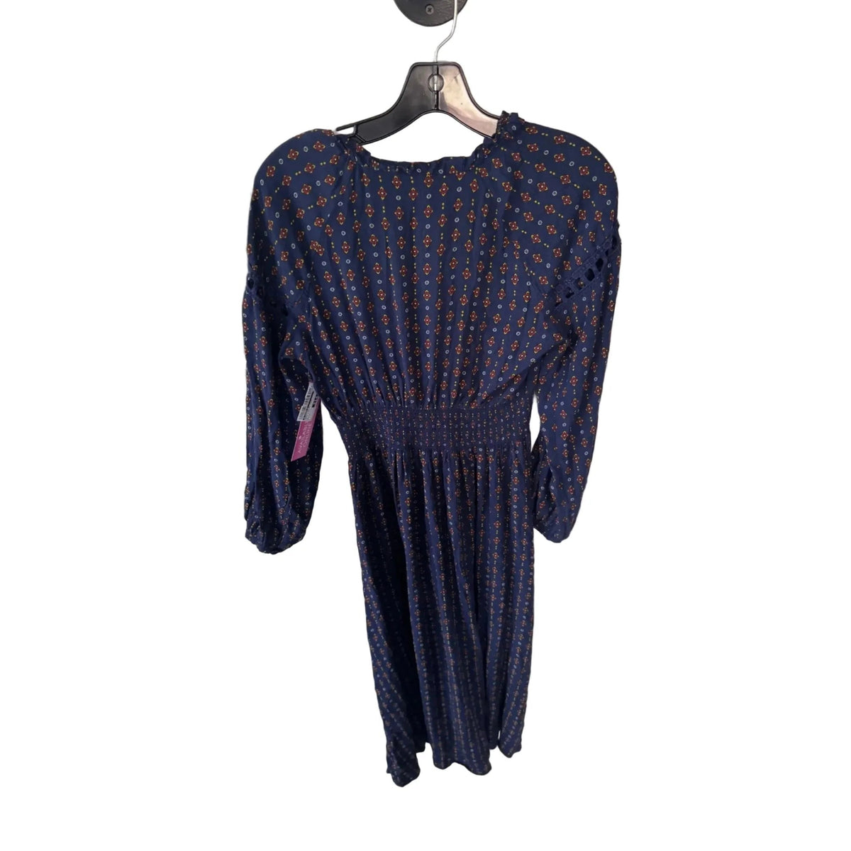 Dress Casual Midi By A Loves A In Blue & Red, Size: S