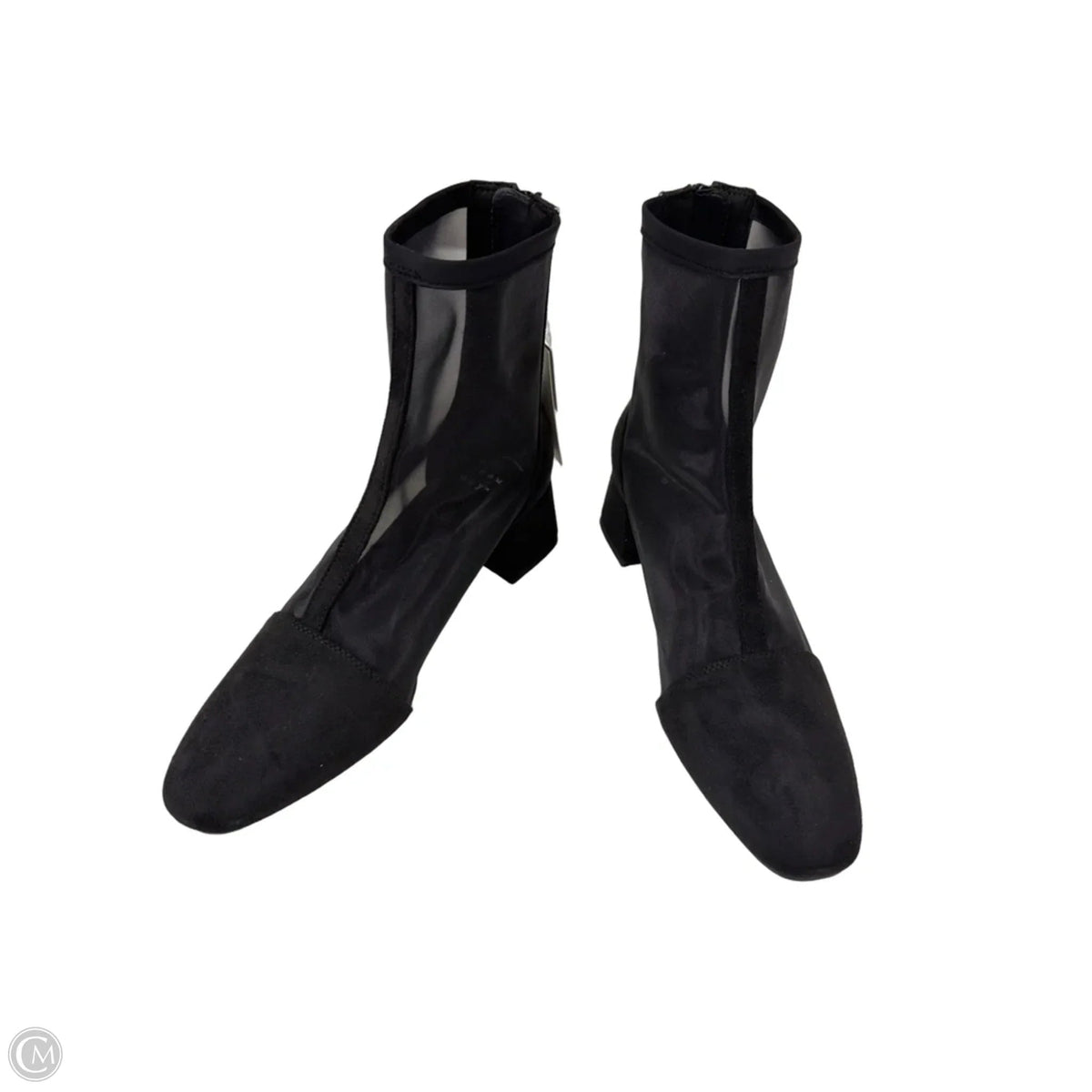 Boots Ankle Heels By A New Day In Black, Size: 7.5