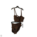 Swimsuit 2pc By Fashion Nova In Brown, Size: 3x