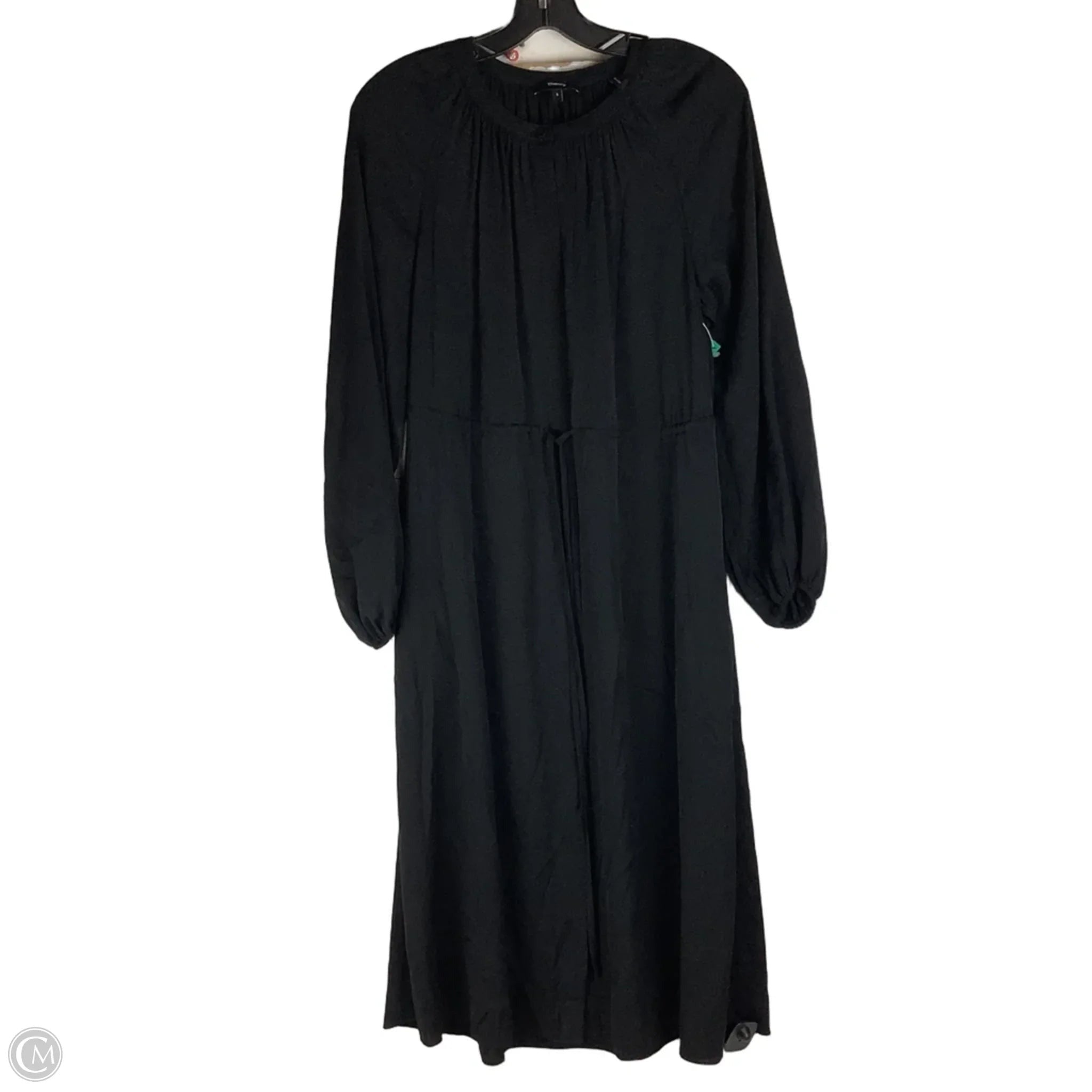 Dress Casual Midi By Theory In Black, Size: S