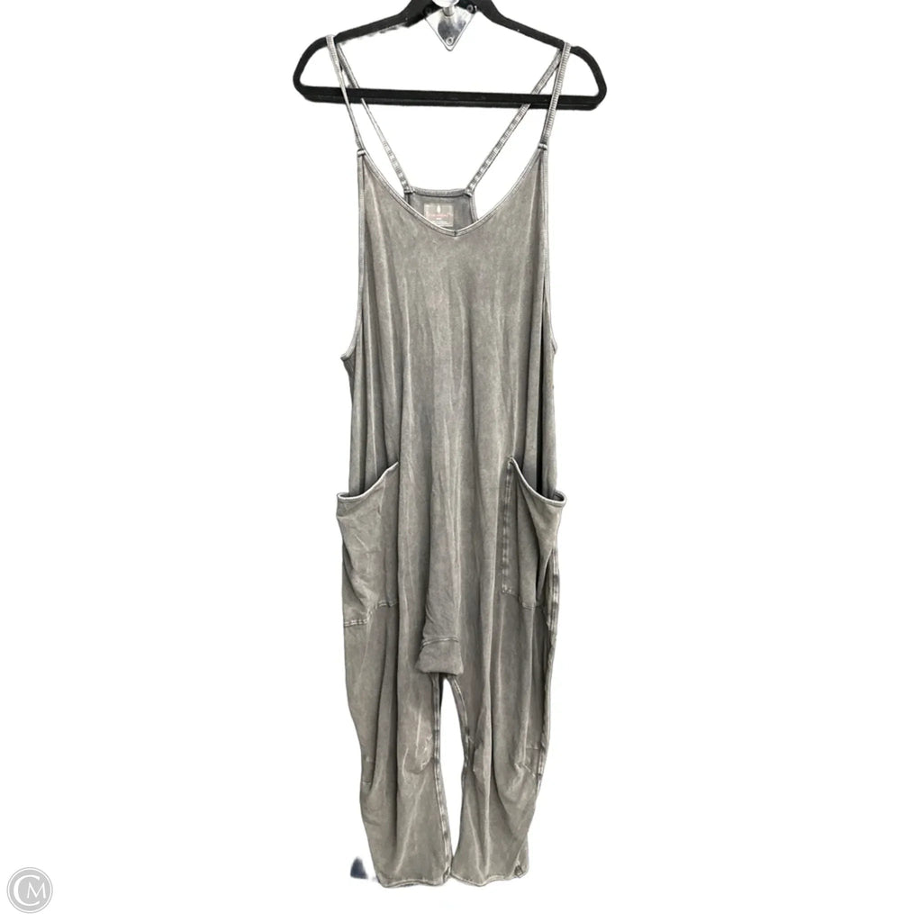 Romper By Free People In Grey, Size: M