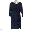 Dress Party Midi By Ralph Lauren In Navy, Size: Mp