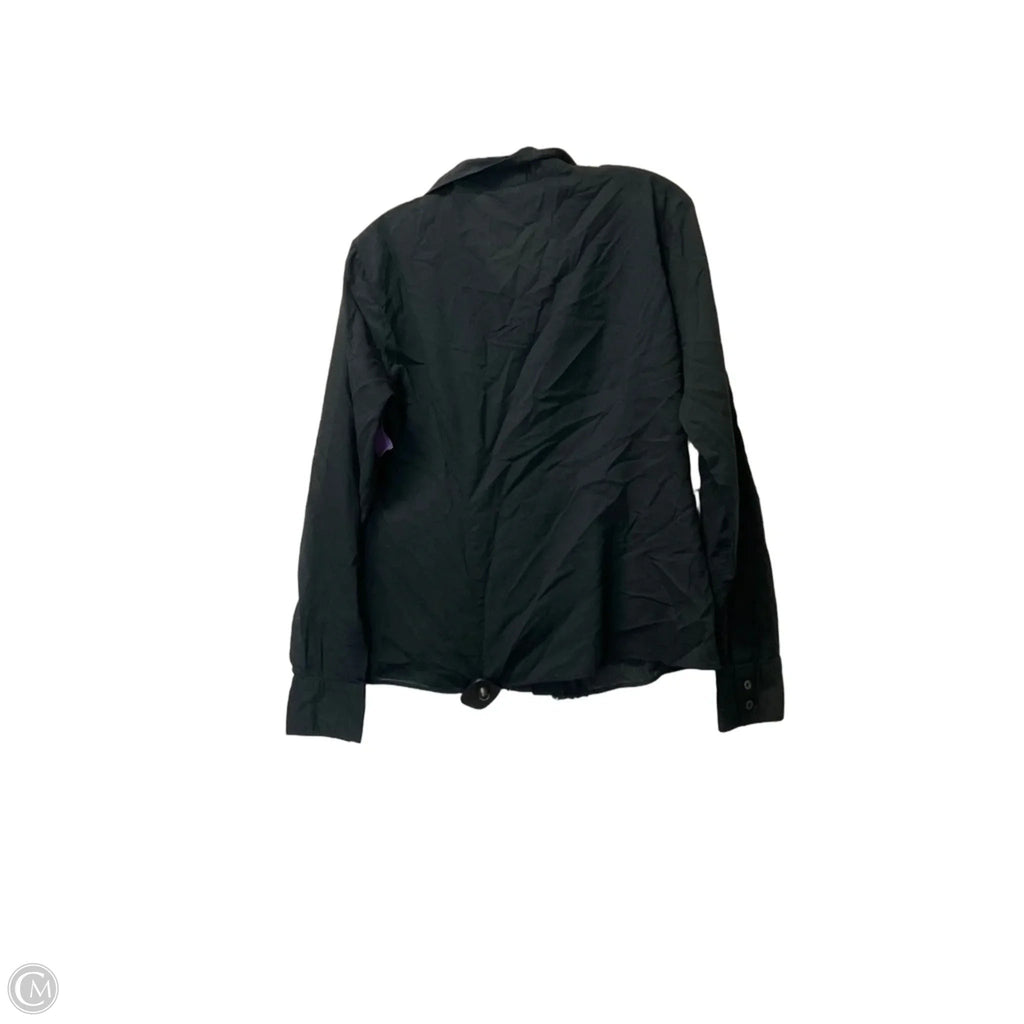 Top Long Sleeve By Michael By Michael Kors In Black, Size: 12