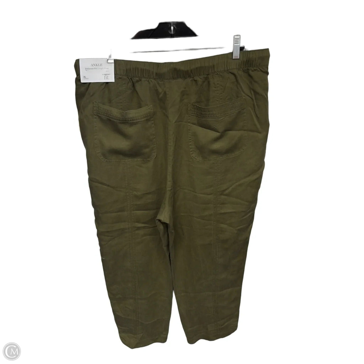 Pants Joggers By Christine David In Green, Size: Xl