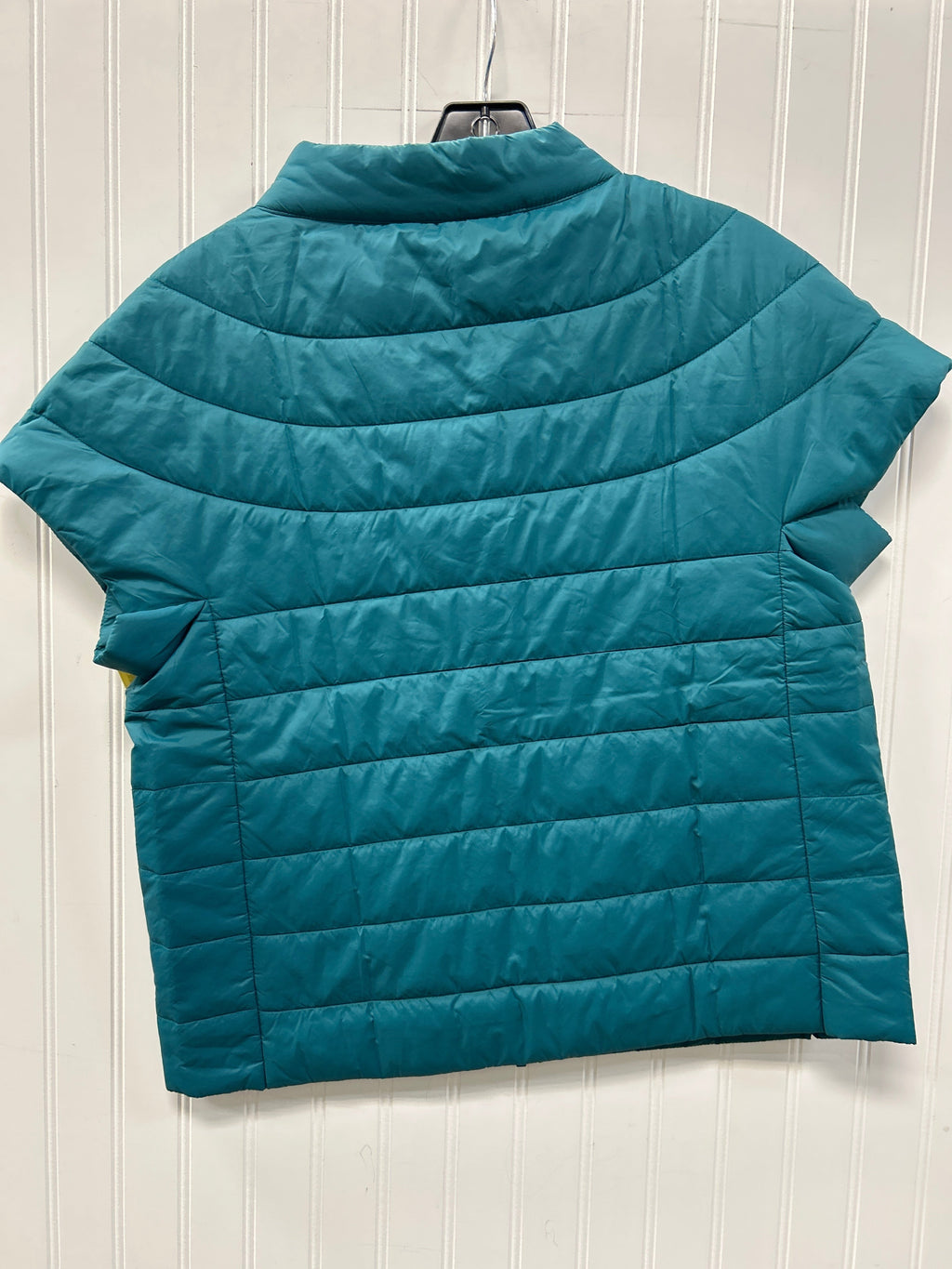 Vest Puffer & Quilted By Coldwater Creek In Teal, Size:Sp