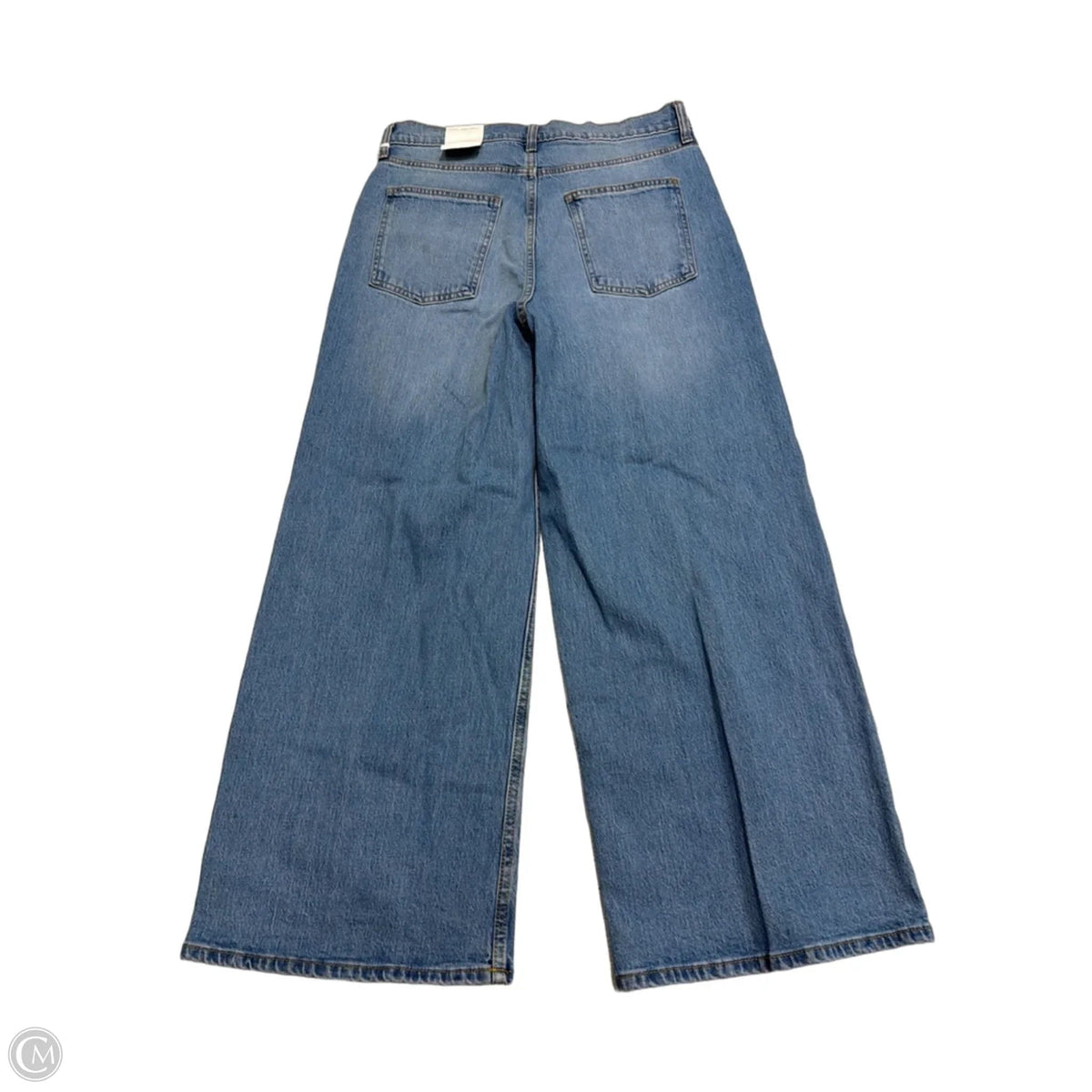 New! Jeans Wide Leg By Free Assembly In Blue, Size: 12