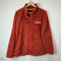 Sweatshirt Collar By Simply Southern In Orange, Size: L