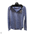 Athletic Top Long Sleeve Collar By Colosseum In Blue, Size: S