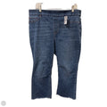 Jeans Cropped By Kim Rogers In Blue Denim, Size: 14p