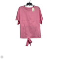 Top Short Sleeve Basic By A New Day In Pink, Size: Xxl