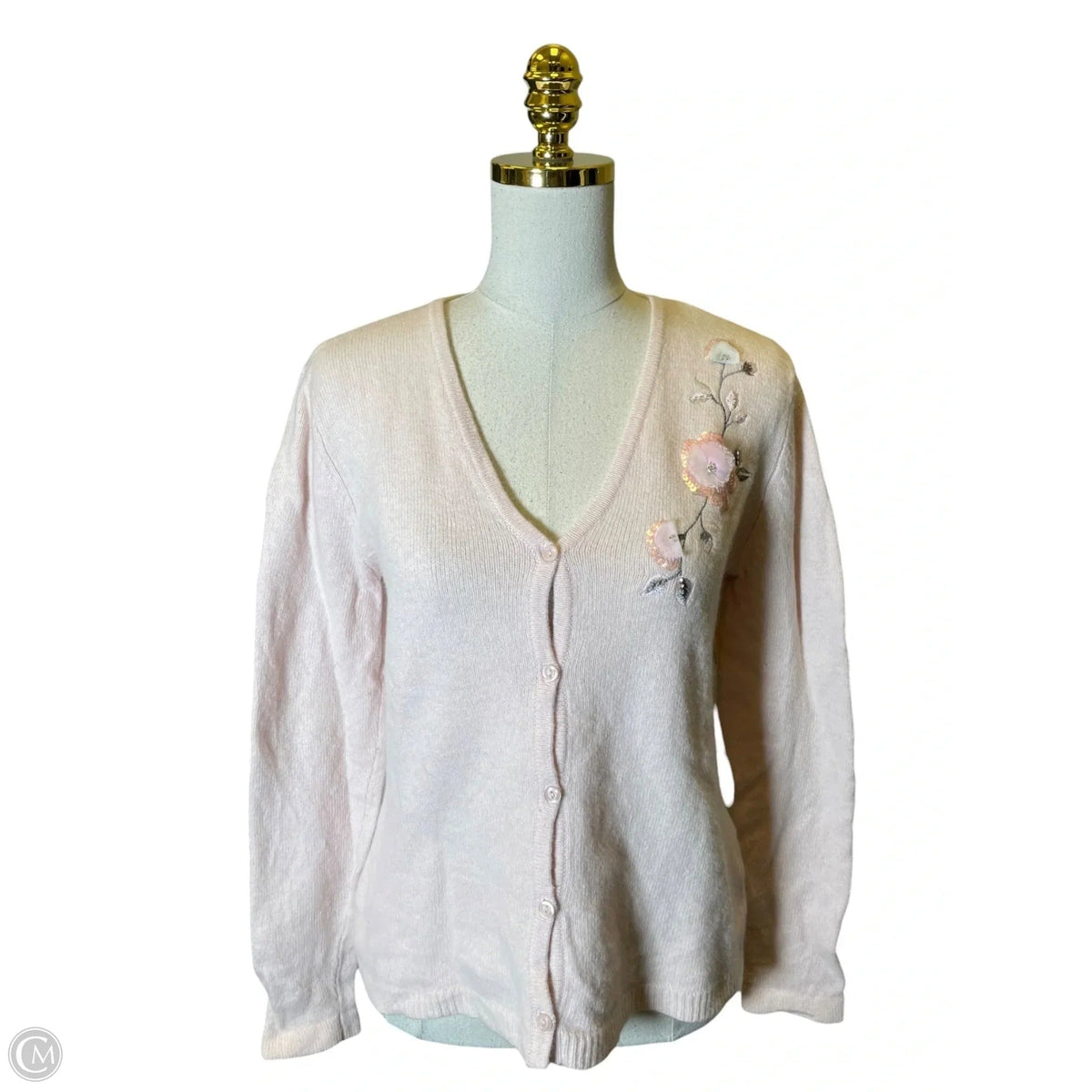 Sweater Cardigan By Together In Pink, Size: M