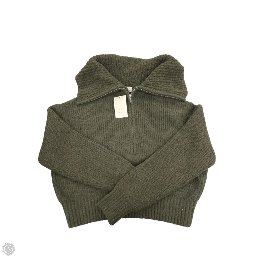 Sweater By A New Day In Green, Size: Xs