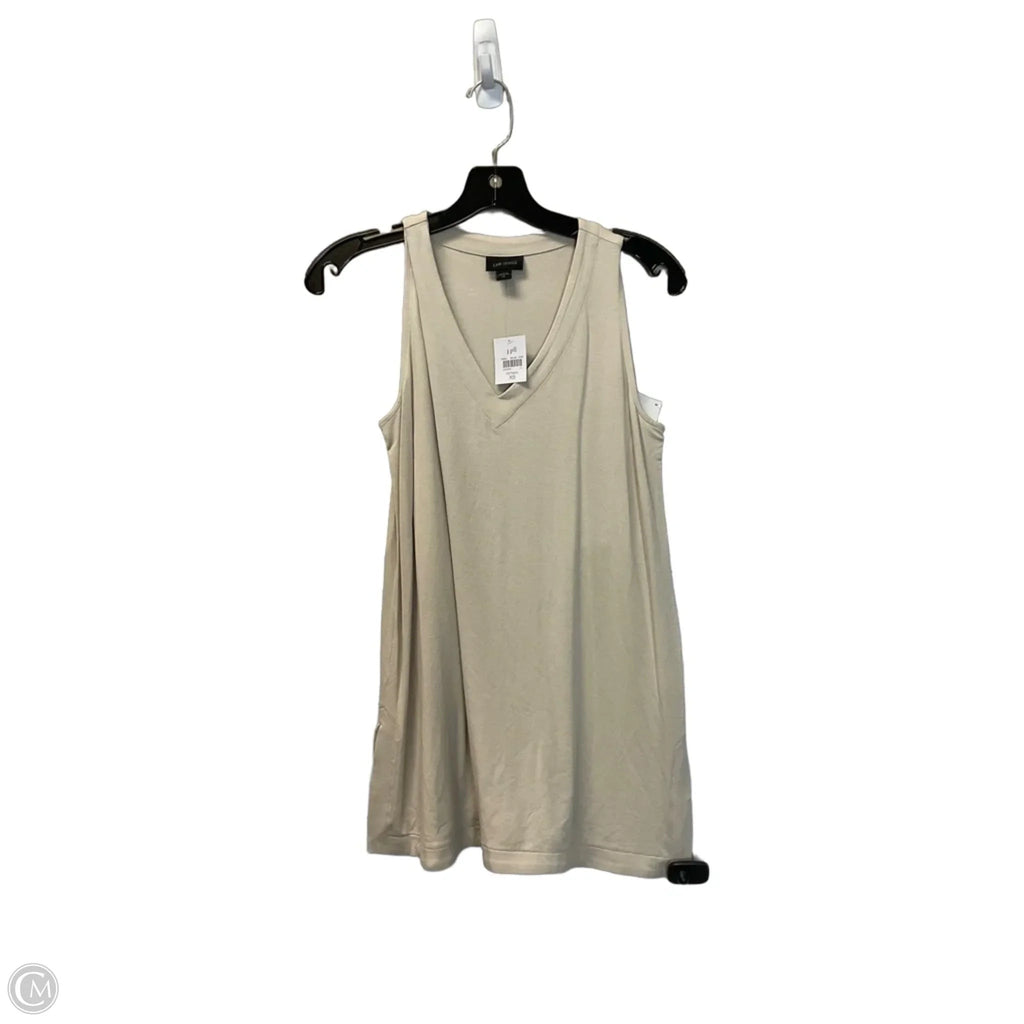 Top Sleeveless Basic By J. Jill In Cream, Size: Xs