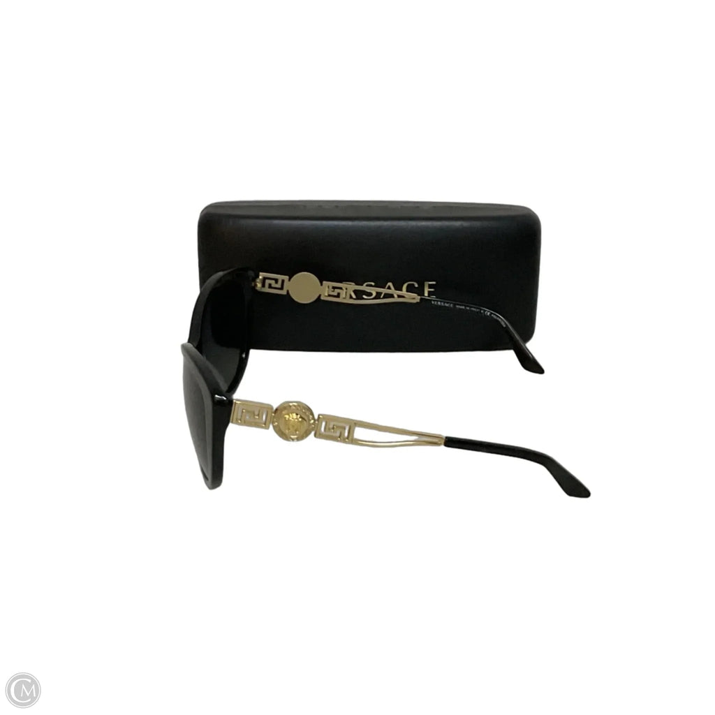 Sunglasses Luxury Designer By Versace, Size: