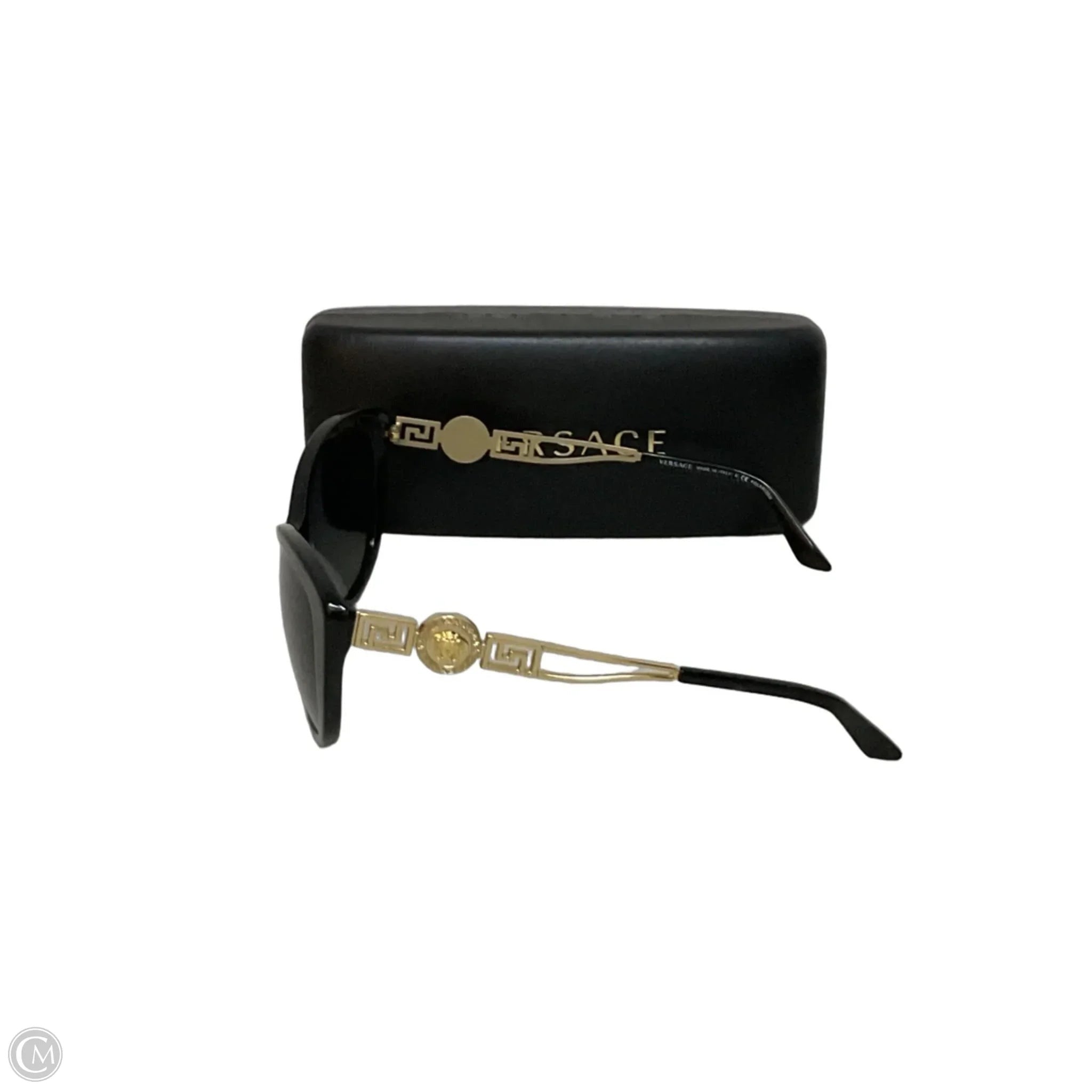 Sunglasses Luxury Designer By Versace, Size: