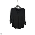 Top 3/4 Sleeve By Jones And Co In Black, Size: S