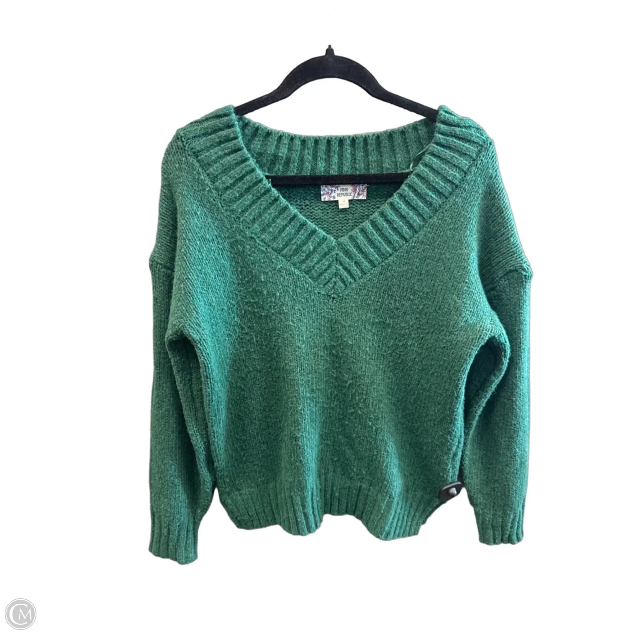 Sweater By Pink Republic In Green, Size: M