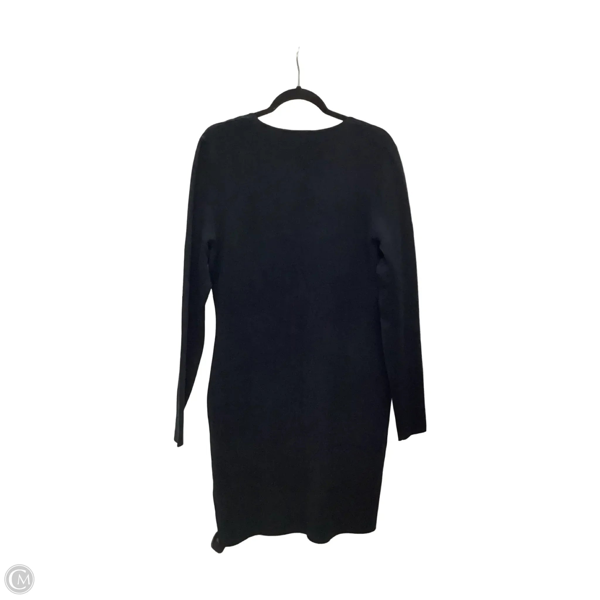 Dress Casual Midi By Abercrombie And Fitch In Black, Size: Xl