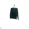 Athletic Top Long Sleeve Crewneck By Lululemon In Black & Green, Size: S