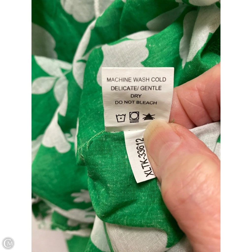 Dress Casual Midi By Mudpie In Green, Size: L