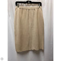 Skirt Mini & Short By Ming Wang In Gold, Size: S