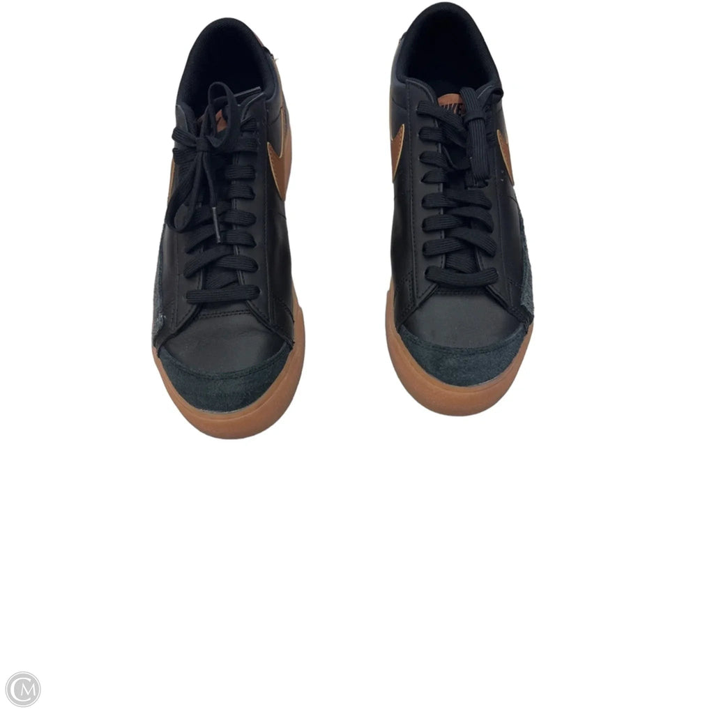 Shoes Sneakers By Nike In Black & Brown, Size: 9.5