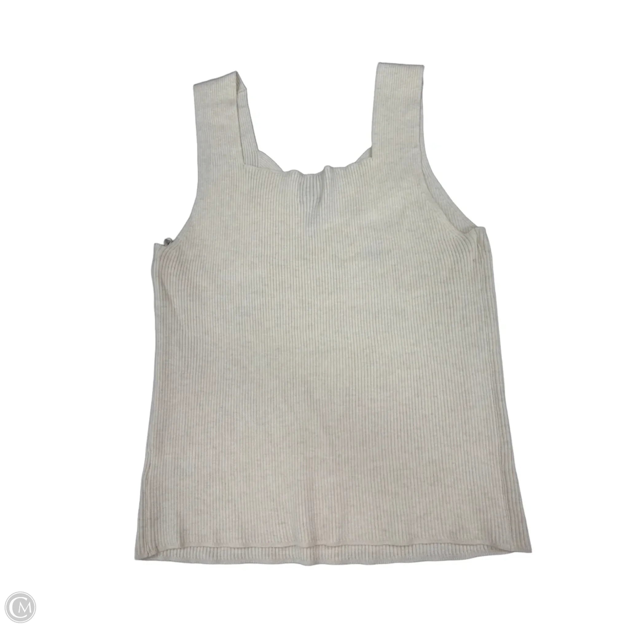 Tank Top By A New Day In Cream, Size: L