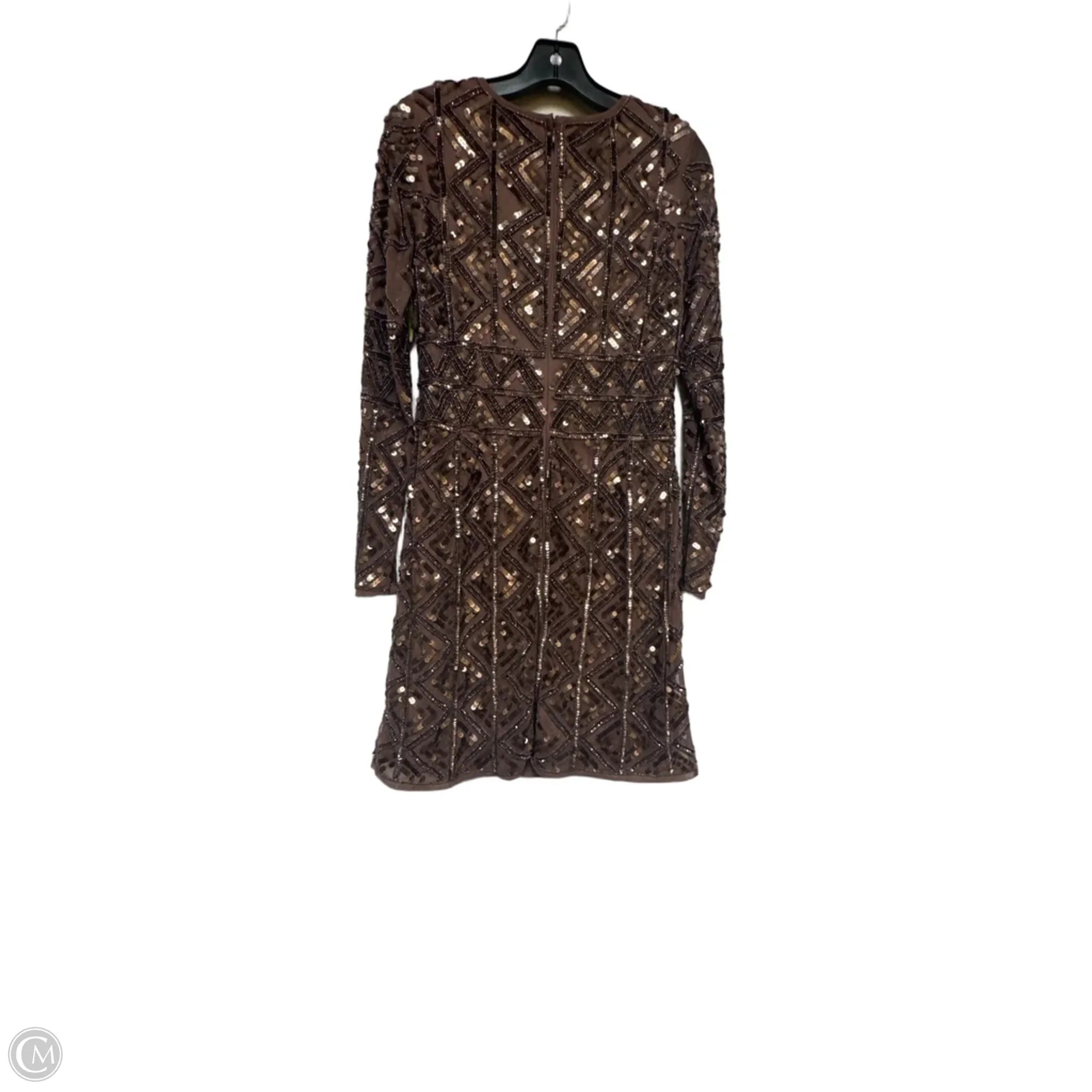 Dress Party Short By Gianni Bini In Brown, Size: L