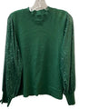 Sweater By Cece In Green, Size: L