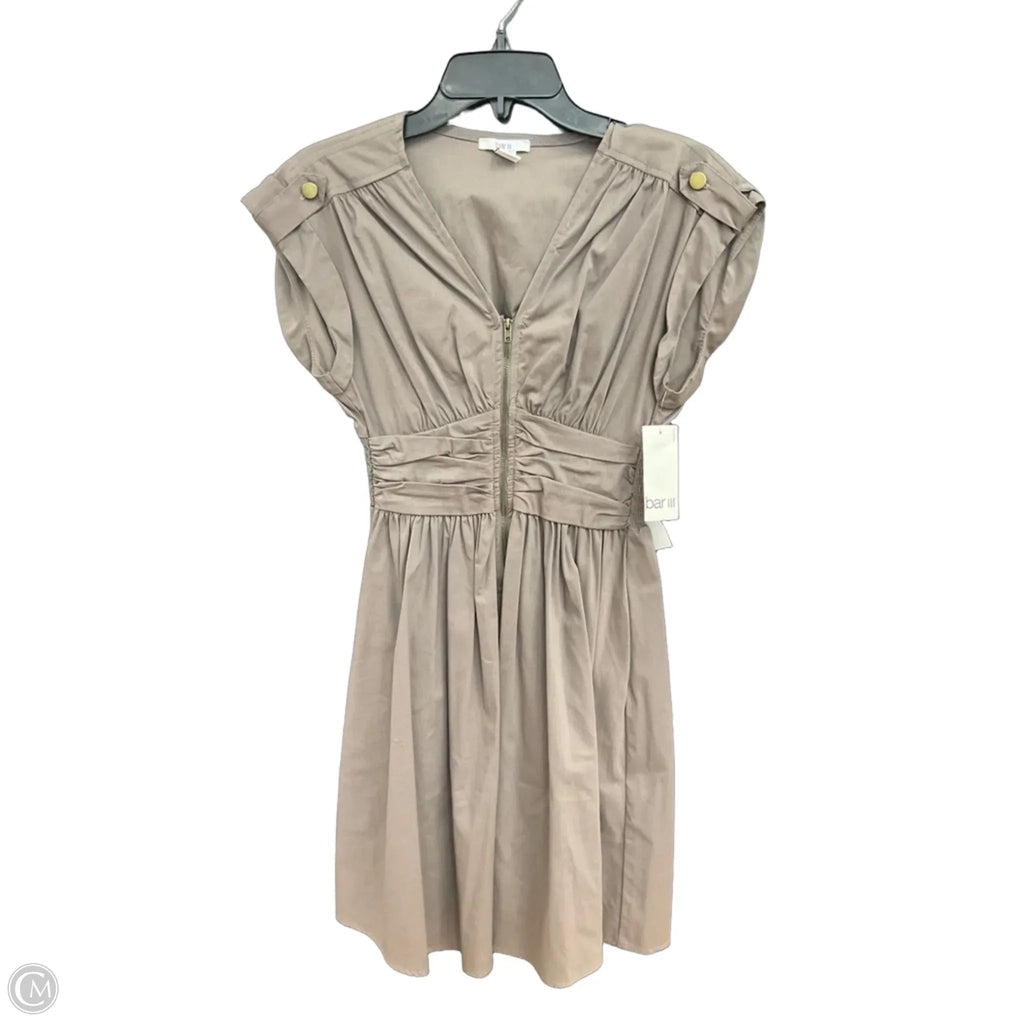 Dress Casual Midi By Bar Iii In Grey, Size: S