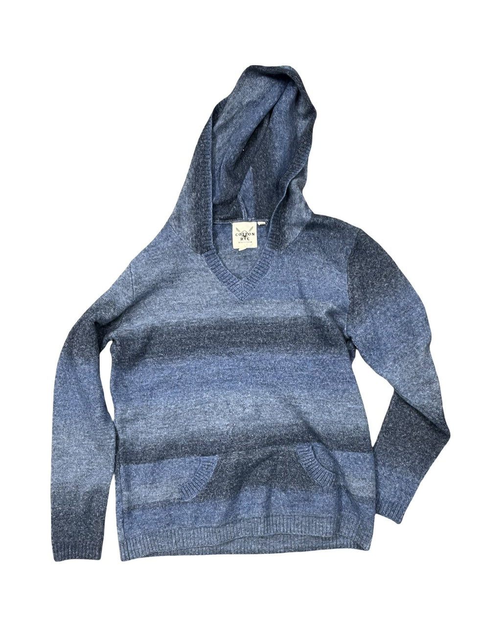 Sweater By Clothes Mentor In Blue, Size:L