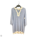 Dress Casual Midi By Rachel Zoe In Blue & White, Size: L