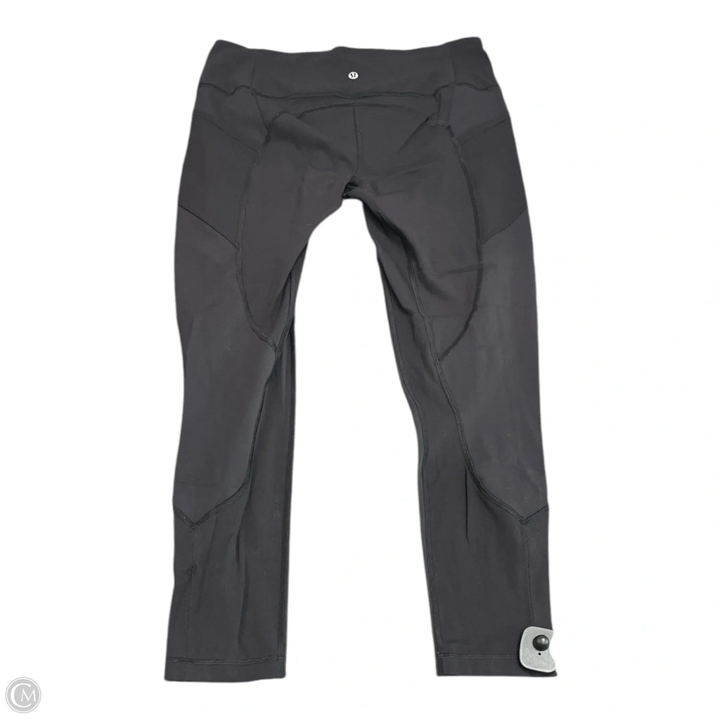Athletic Leggings By Lululemon In Black, Size: 12