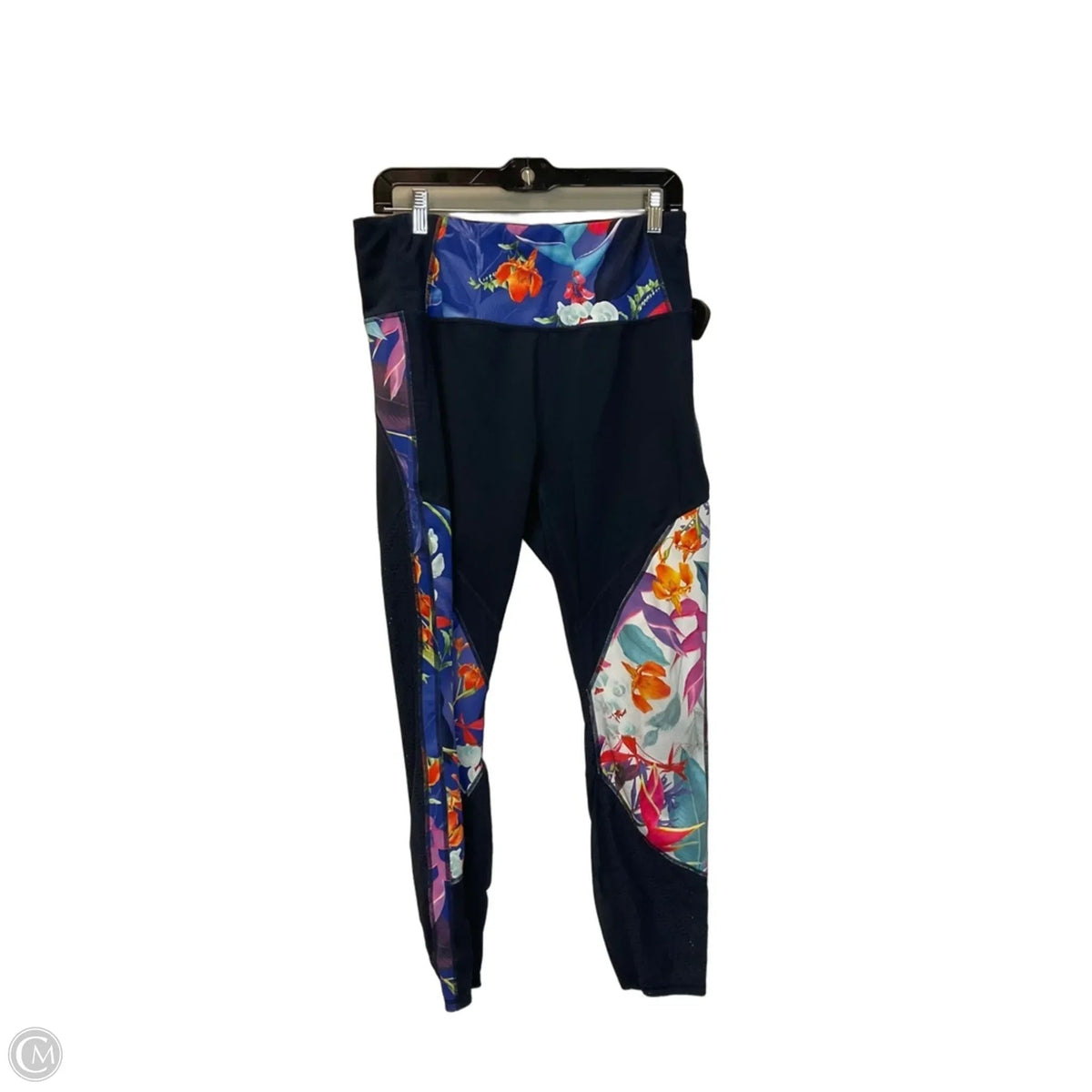 Athletic Leggings By Athleta In Blue, Size: L