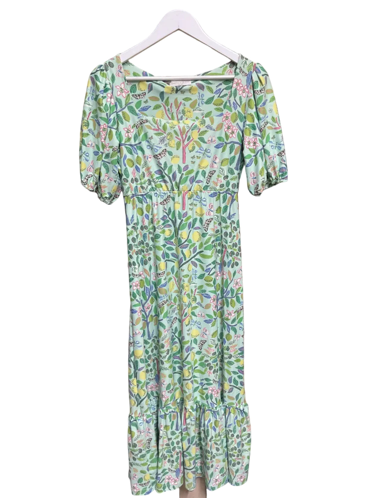 Dress Casual Maxi By Cmc In Green, Size:L