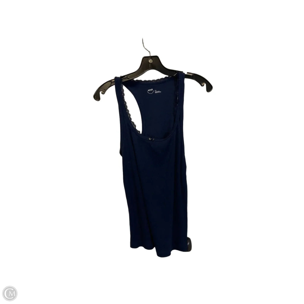 Top Sleeveless By Aerie In Blue, Size: L