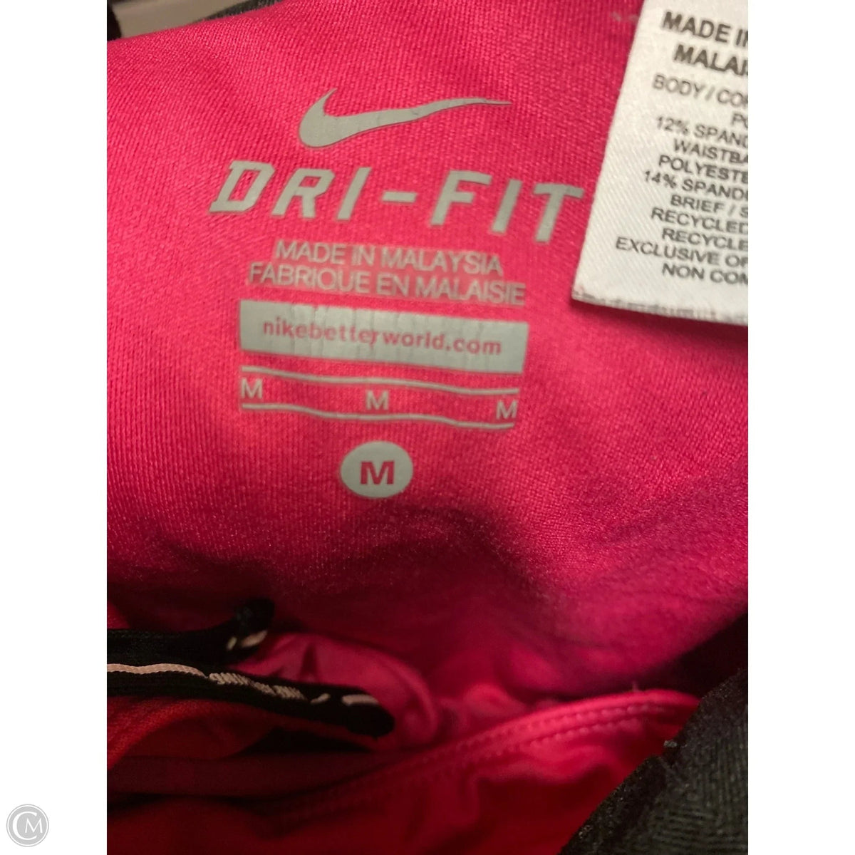 Athletic Shorts By Nike In Pink, Size: M