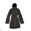 Coat Trench Coat By Michael By Michael Kors In Black, Size: M