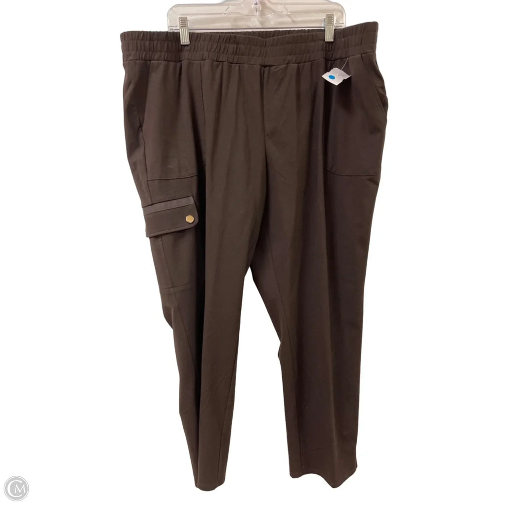 Pants Lounge By Chicos In Brown, Size: 20